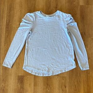 a new day Women's Soft light Powder Blue Crew Neck Sweater
